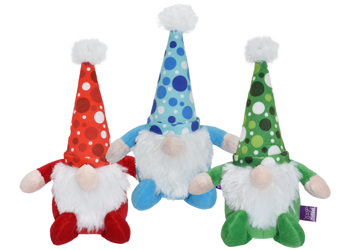 Multipet Holiday Gnomes 12" (Assorted Colors)