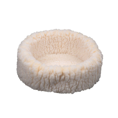 Hugglehounds Cat Fleece Snuggler Bed - Pet Store X