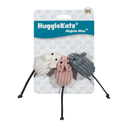 Hugglehounds Cat Mightie Mice - Pet Store X