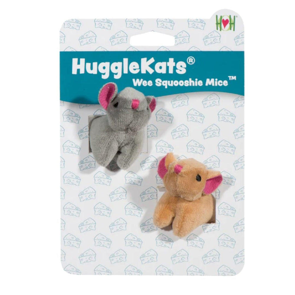 Hugglehounds Cat Squish Mice Wee Allure - Pet Store X