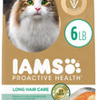 IAMS ProActive Health Adult Long Hair Dry Cat Food Chicken & Salmon 1ea/6 lb for your Pet Cat with Pet Store X!