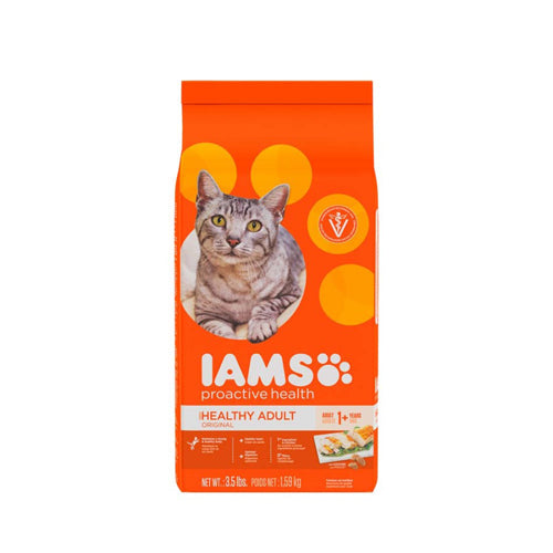 IAMS Proactive Health Adult Dry Cat Food Chicken 1ea/35 lb for your Pet Cat with Pet Store X!