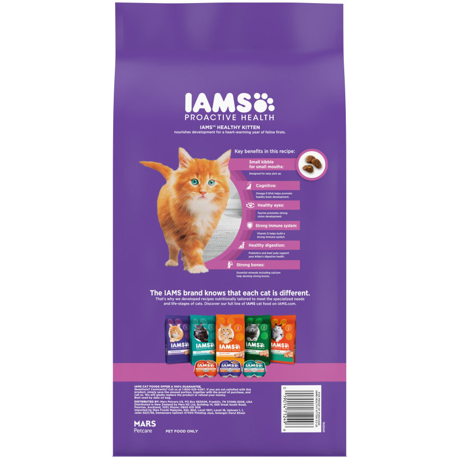 IAMS Proactive Health Kitten Dry Cat Food Chicken 1ea/3.5 lb - Pet Store X