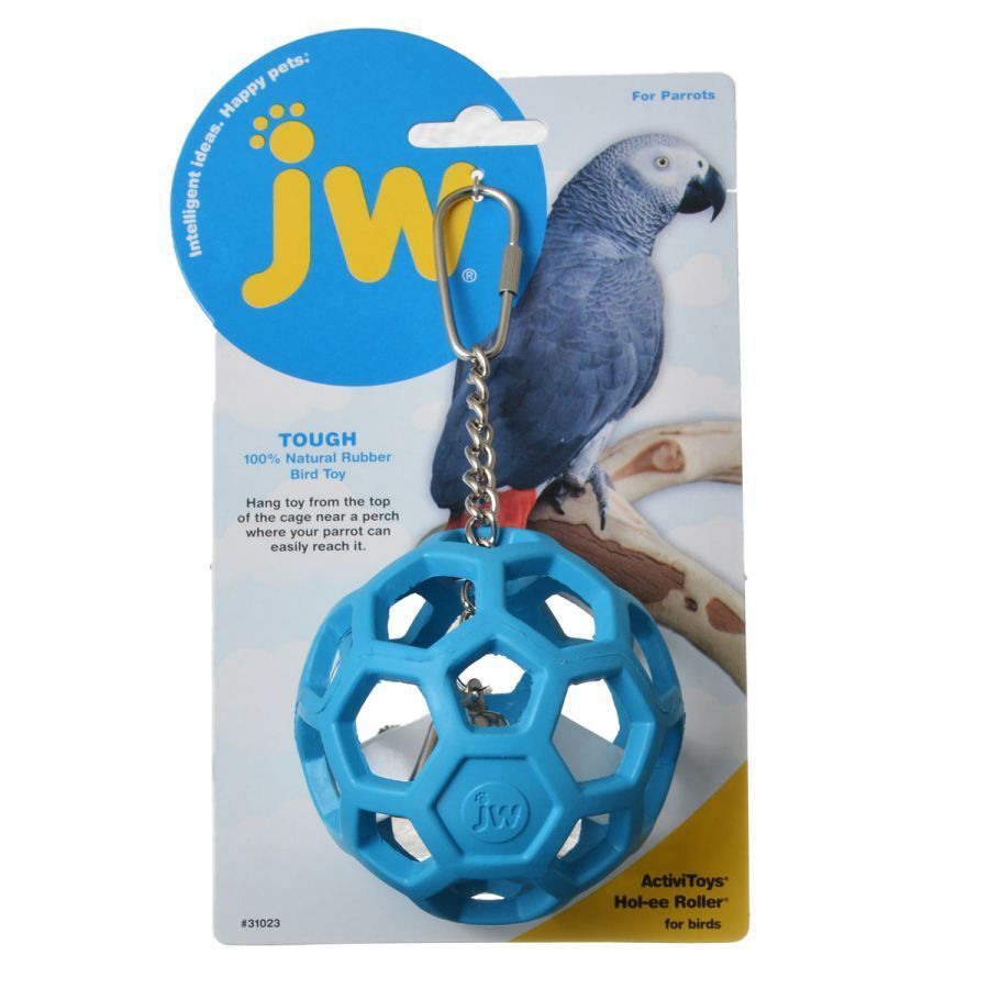 JW Pet ActiviToy Hol-ee Roller Bird Toy Multi-Color 1ea/LG - Pet Store X