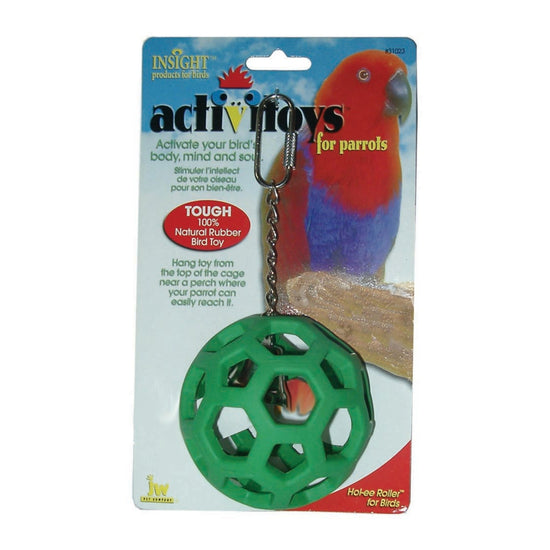 JW Pet ActiviToy Hol-ee Roller Bird Toy Multi-Color 1ea/LG for your Pet Bird with Pet Store X!