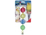 JW Pet ActiviToy Lattice Balls Bird Toy Multi-Color 1ea/SM/MD - Pet Store X