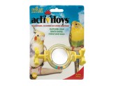 JW Pet ActiviToy Rattle Mirror Bird Toy Assorted 1ea/SM/MD - Pet Store X