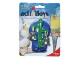 JW Pet ActiviToy Spinning Bells Bird Toy Assorted 1ea/SM/MD - Pet Store X