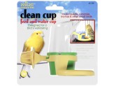 JW Pet Clean Cup Bird Feed and Water Cup Assorted 1ea/SM, 2 oz - Pet Store X