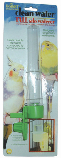 JW Pet Clean Water Silo Waterer Assorted 1ea/LG for your Pet Bird with Pet Store X!