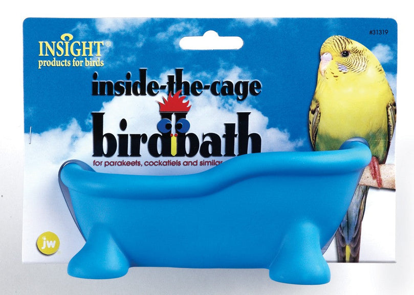 JW Pet Inside Cage Bird Bath Assorted 1ea/One Size for your Pet Bird with Pet Store X!