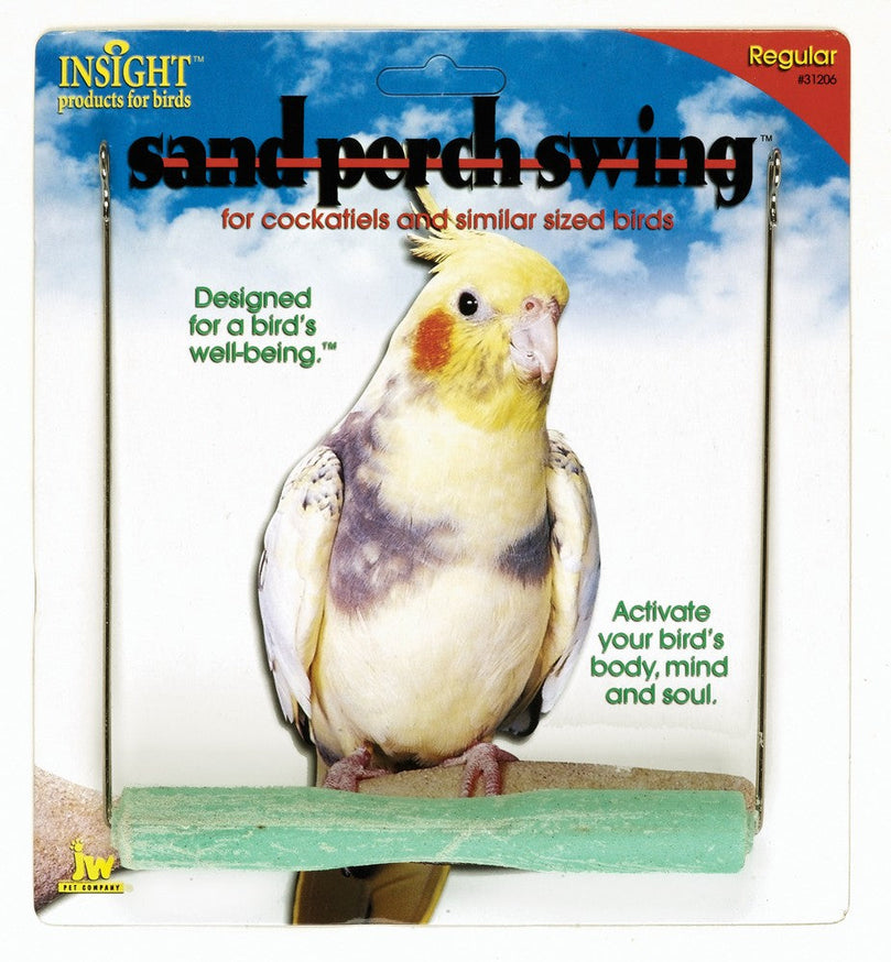 JW Pet Sand Perch Swing Assorted 1ea/Regular for your Pet Bird with Pet Store X!