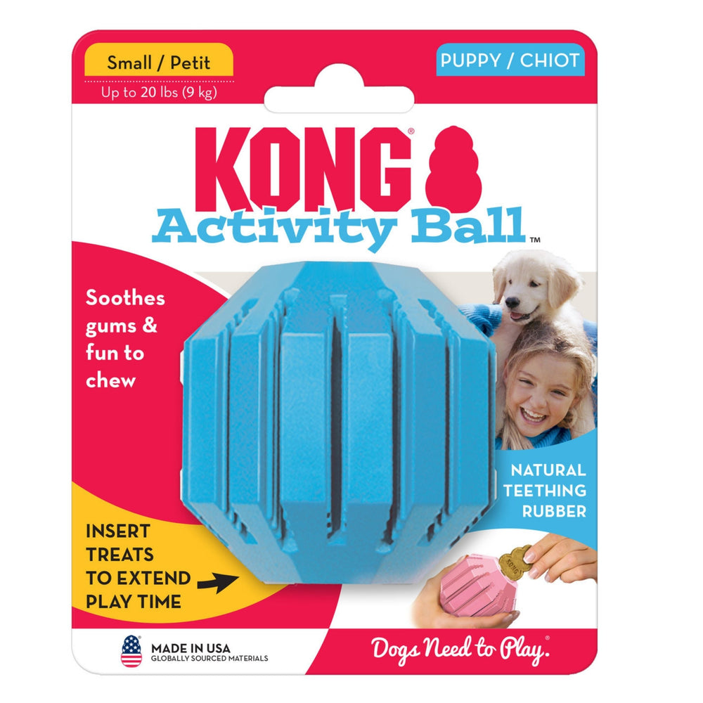 KONG Activity Ball Puppy Toy Assorted 1ea/SM - Pet Store X