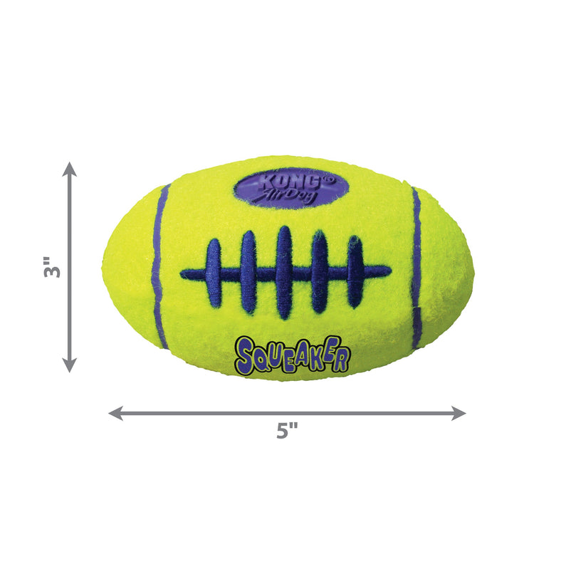 KONG Air Dog Squeaker Football Dog Toy 1ea/MD - Pet Store X