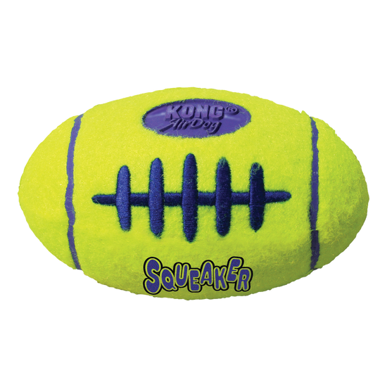 KONG Air Dog Squeaker Football Dog Toy 1ea/SM - Pet Store X