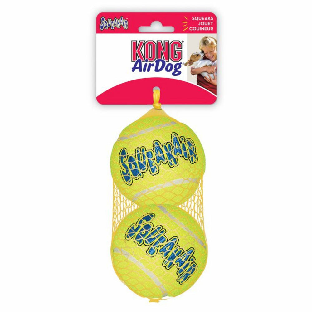 KONG Air Dog Squeaker Tennis Ball Dog Toy 1ea/2 pk, LG - Pet Store X