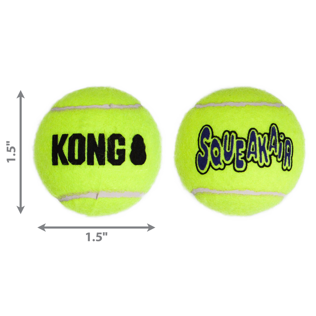 KONG Air Dog Squeaker Tennis Ball Dog Toy 1ea/3 pk, XS - Pet Store X