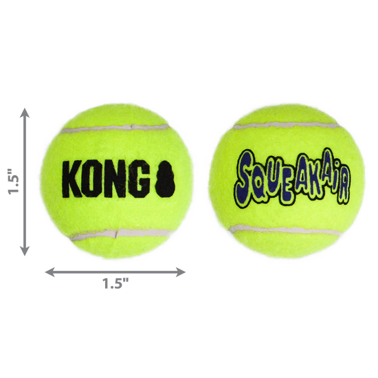 KONG Air Dog Squeaker Tennis Ball Dog Toy 1ea/3 pk, XS - Pet Store X