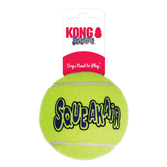 KONG Air Dog Squeaker Tennis Ball Dog Toy 1ea/LG for your Pet Dog with Pet Store X.