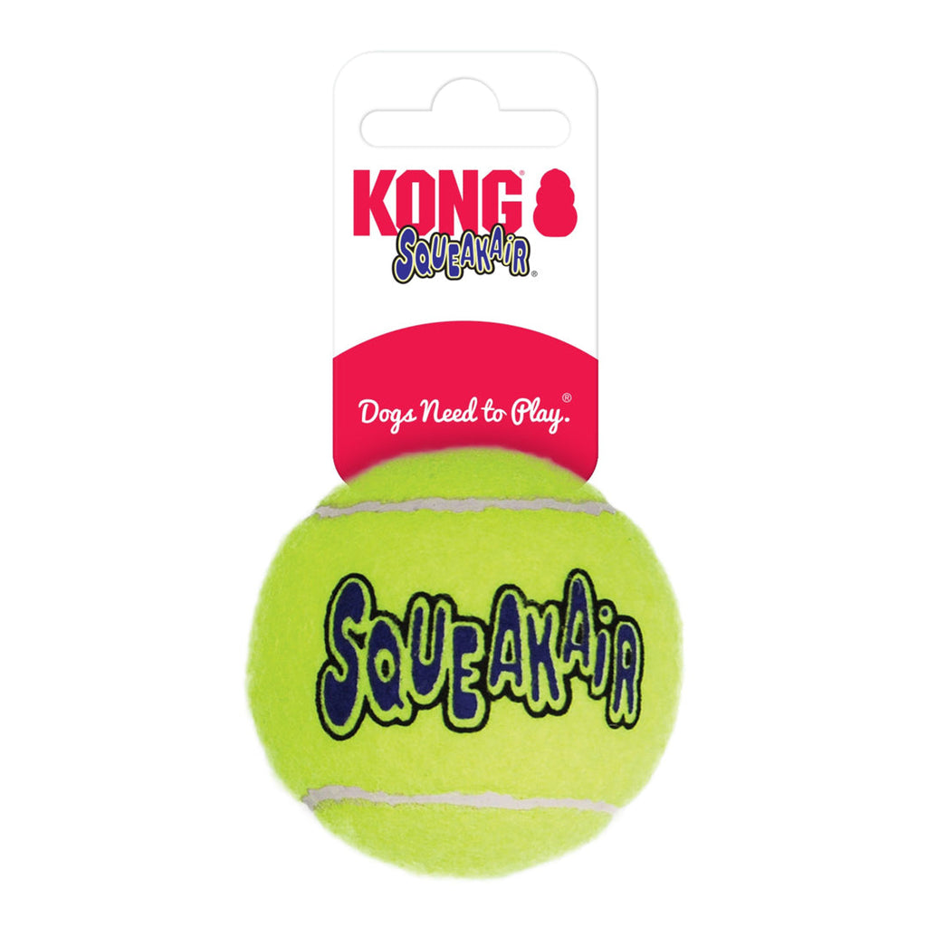 KONG Air Dog Squeaker Tennis Ball Dog Toy 1ea/MD for your Pet Dog with Pet Store X.