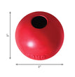 KONG Ball Dog Toy Red 1ea/MD/LG - Pet Store X