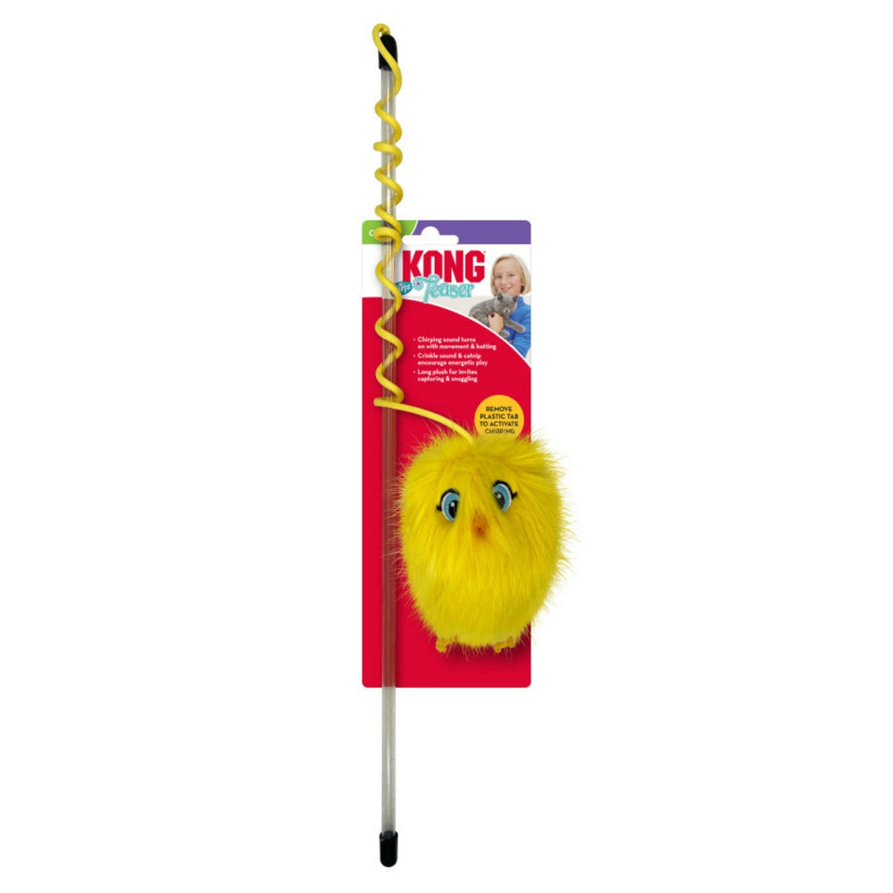 KONG Chirpz Chick Treaser Cat Toy 1ea/One Size - Pet Store X