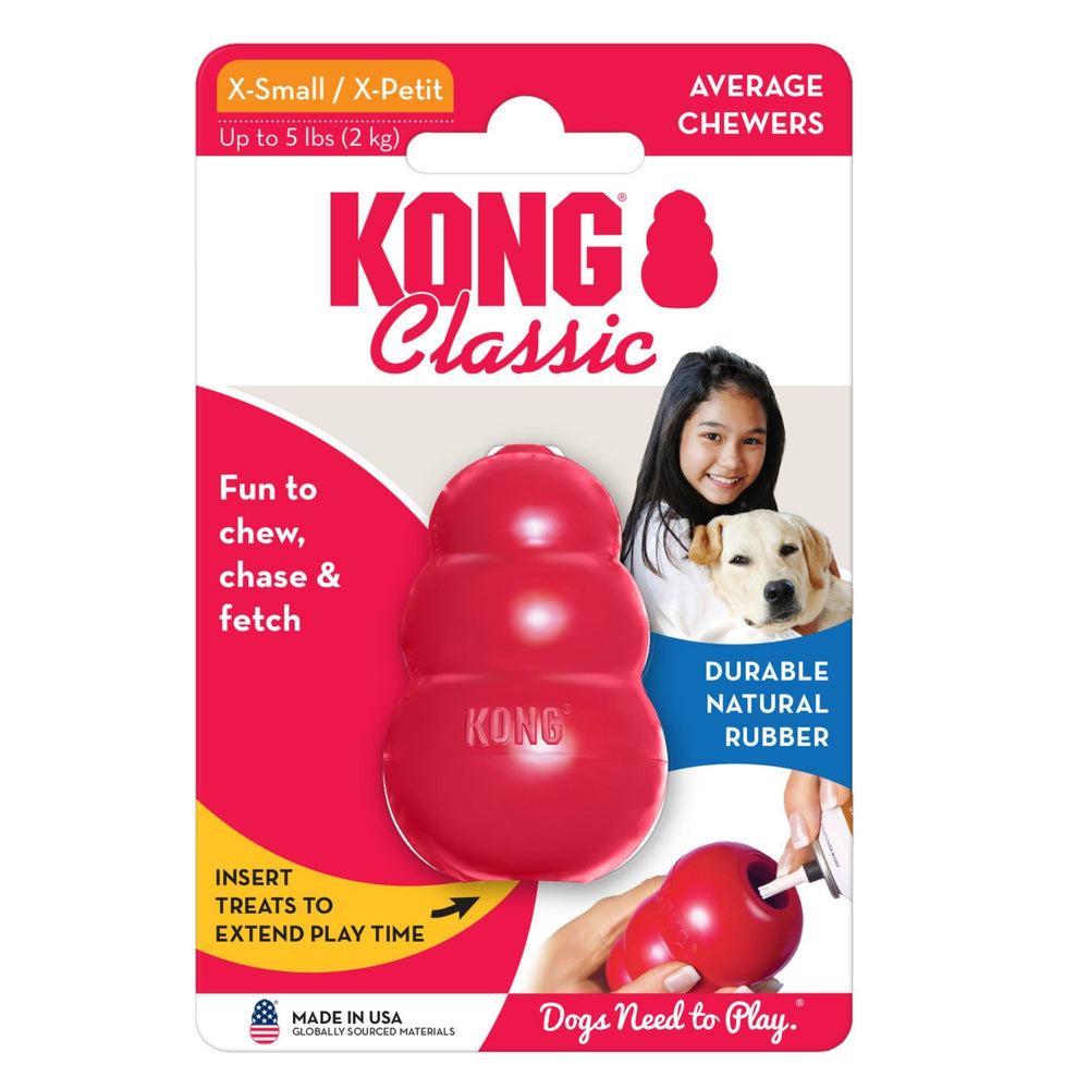 KONG Classic Dog Toy 1ea/XS - Pet Store X