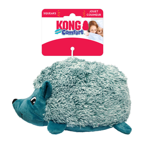 KONG Comfort HedgeHug Dog Toy Assorted 1ea/MD for your Pet Dog with Pet Store X.