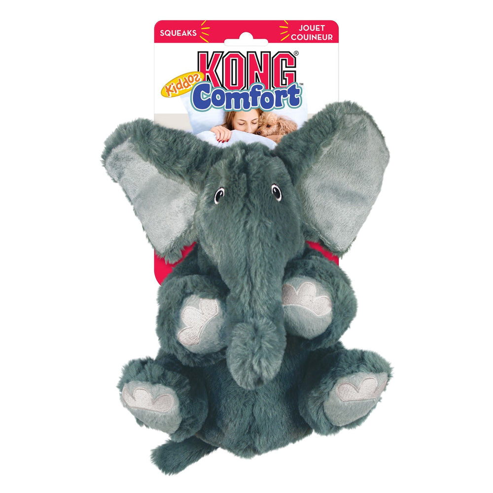 KONG Comfort Kiddos Elephant Dog Toy 1ea/XL - Pet Store X