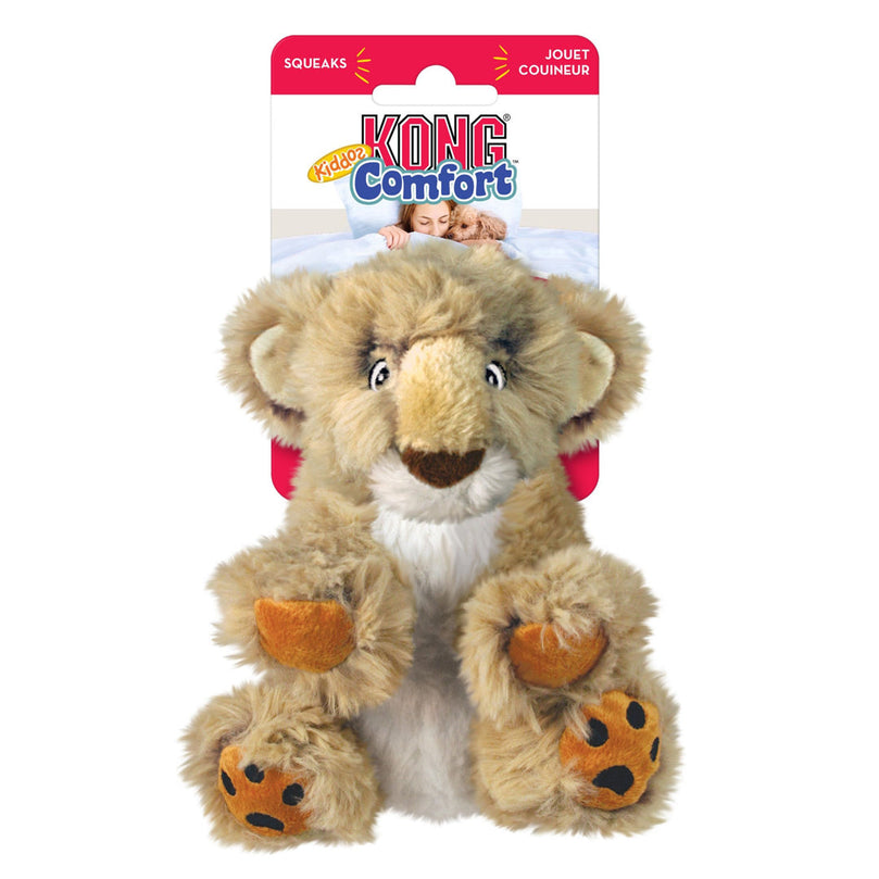 KONG Comfort Kiddos Lion Dog Toy Tan 1ea/XS - Pet Store X