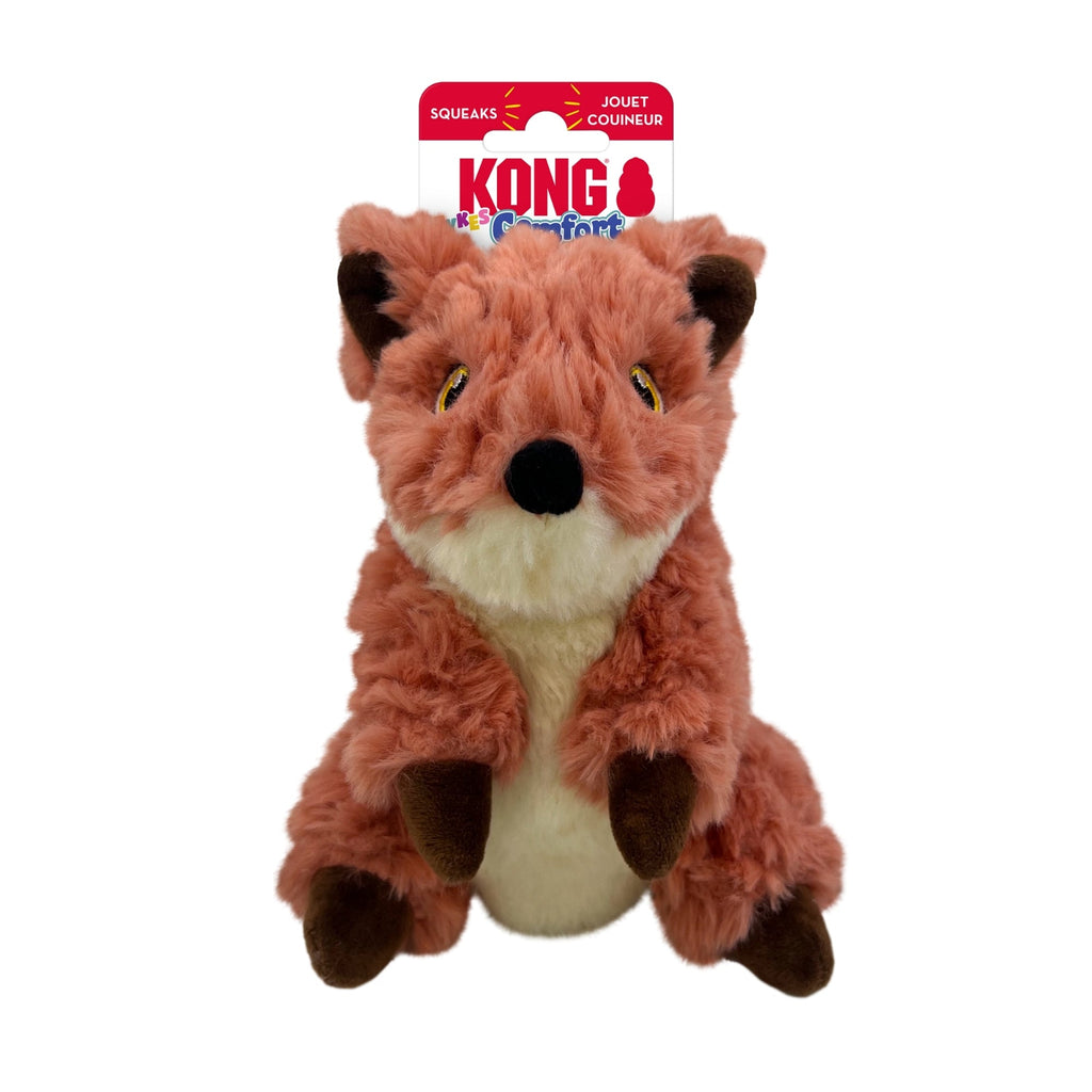 KONG Comfort Tykes Dog Toy Fox, SM (2pack) - Pet Store X