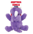 KONG Cozie Rosie Rhino Plush Dog Toy Purple 1ea/MD for your Pet Dog with Pet Store X.