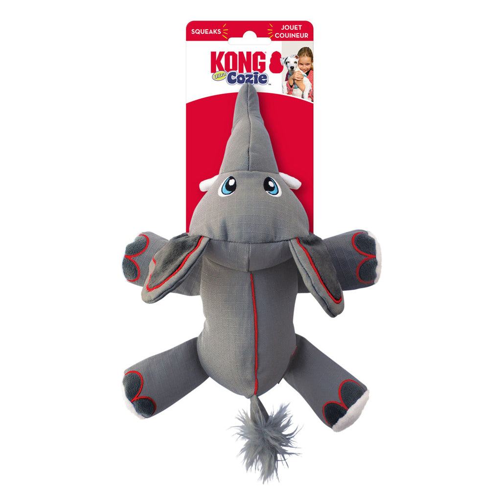 KONG Cozie Ultra Ella Elephant Dog Toy 1ea/LG - Pet Store X