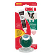 KONG Dental Ball w/Tropiclean Enticer Teeth Cleaning Gel Honey Chicken 1ea/SM, 1 oz - Pet Store X