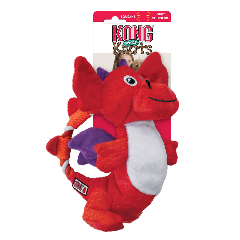 KONG Dragon Knots Dog Toy Assorted 1ea/MD/LG - Pet Store X