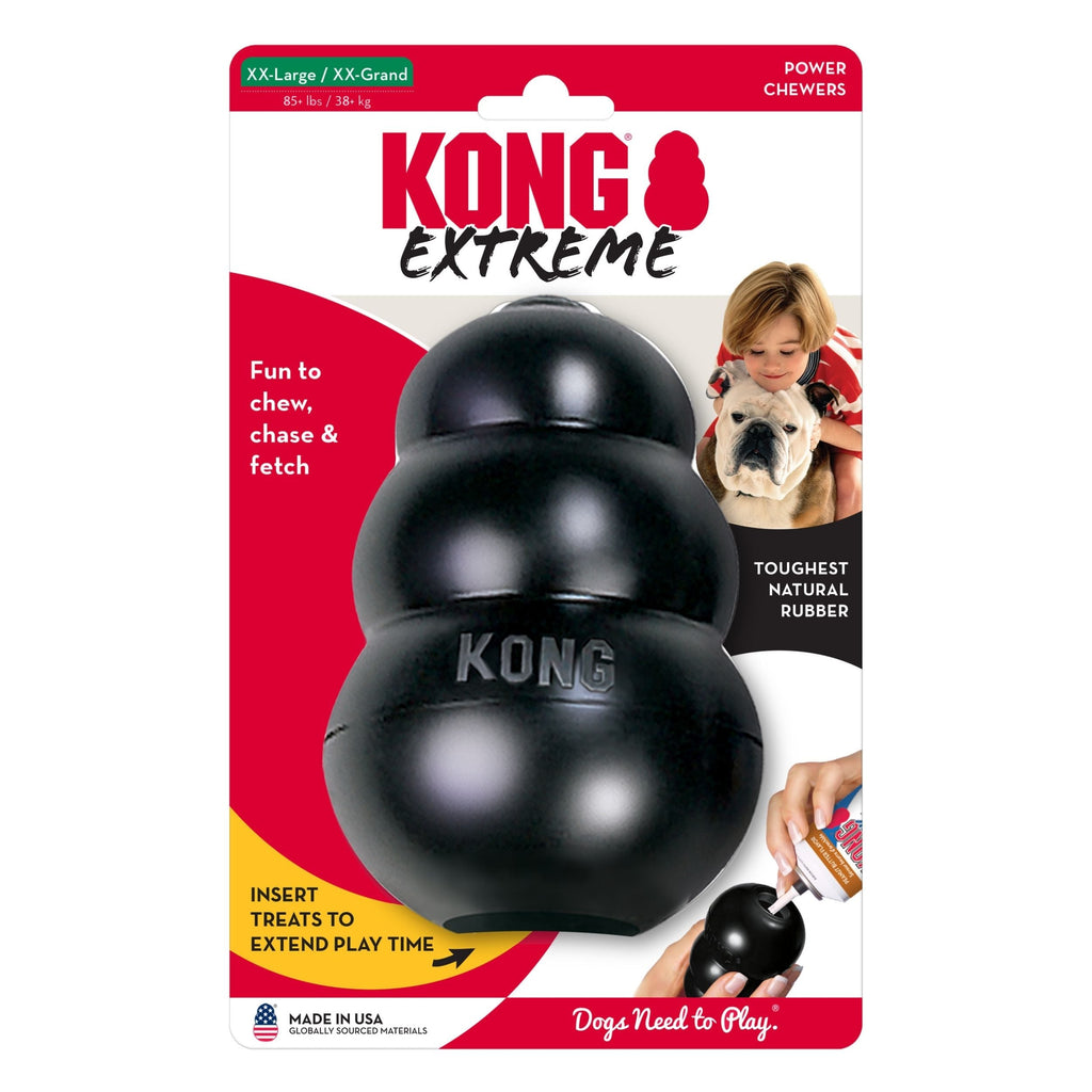 KONG Extreme Dog Toy Black 1ea/XXL for your Pet Dog with Pet Store X.