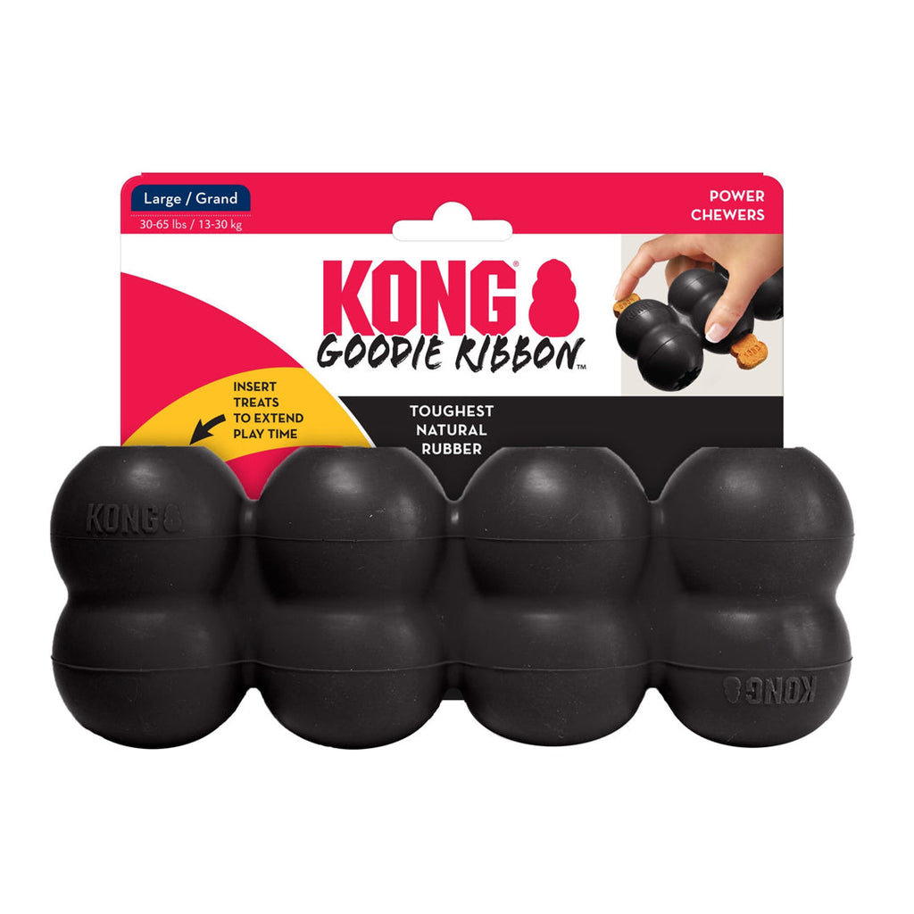 KONG Extreme Goodie Ribbon Dog Toy 1ea/LG for your Pet Dog with Pet Store X.