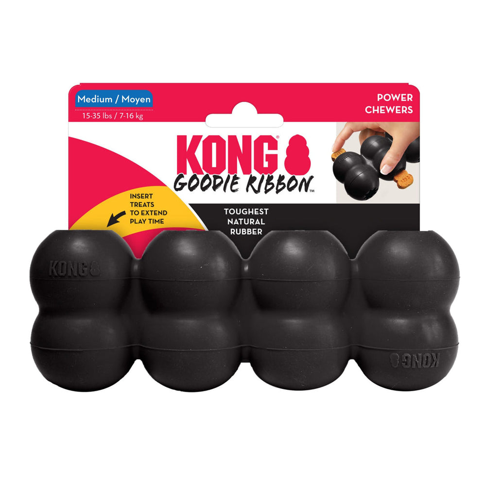 KONG Extreme Goodie Ribbon Dog Toy 1ea/MD - Pet Store X