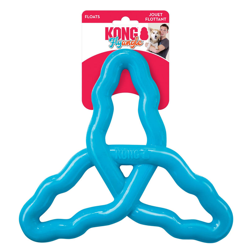 KONG Flyangle Assorted Floating Dog Toy Assorted 1ea/LG - Pet Store X