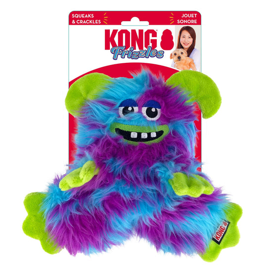 KONG Frizzles Dog Toy Razzle 1ea/MD - Pet Store X