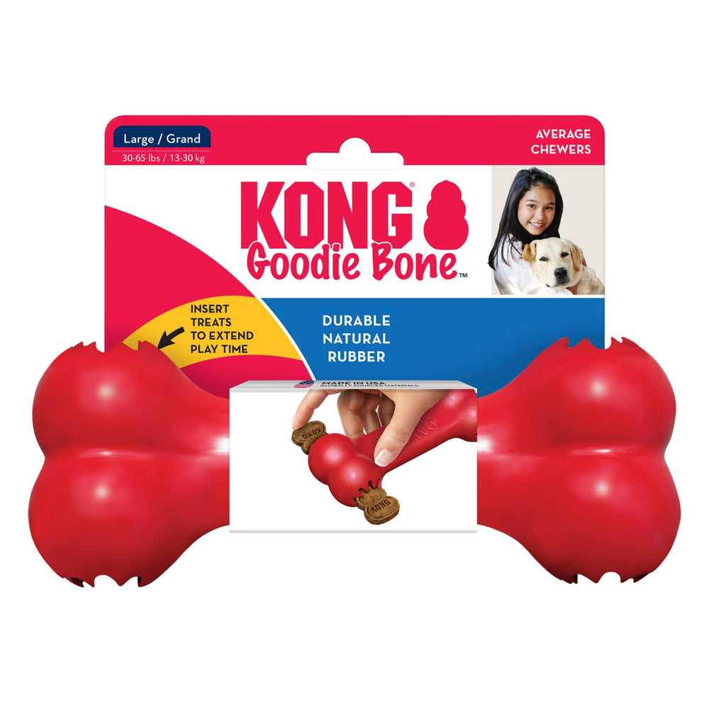 KONG Goodie Bone Dog Toy 1ea/LG - Pet Store X