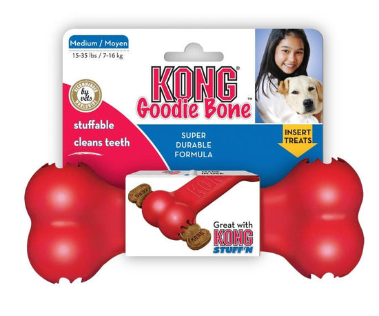 KONG Goodie Bone Dog Toy 1ea/MD for your Pet Dog with Pet Store X.