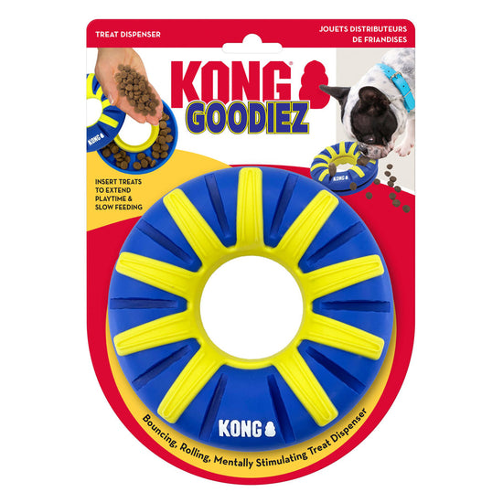 KONG Goodiez Treat Dispenser Ring Dog Toy 1ea/MD for your Pet Dog with Pet Store X.