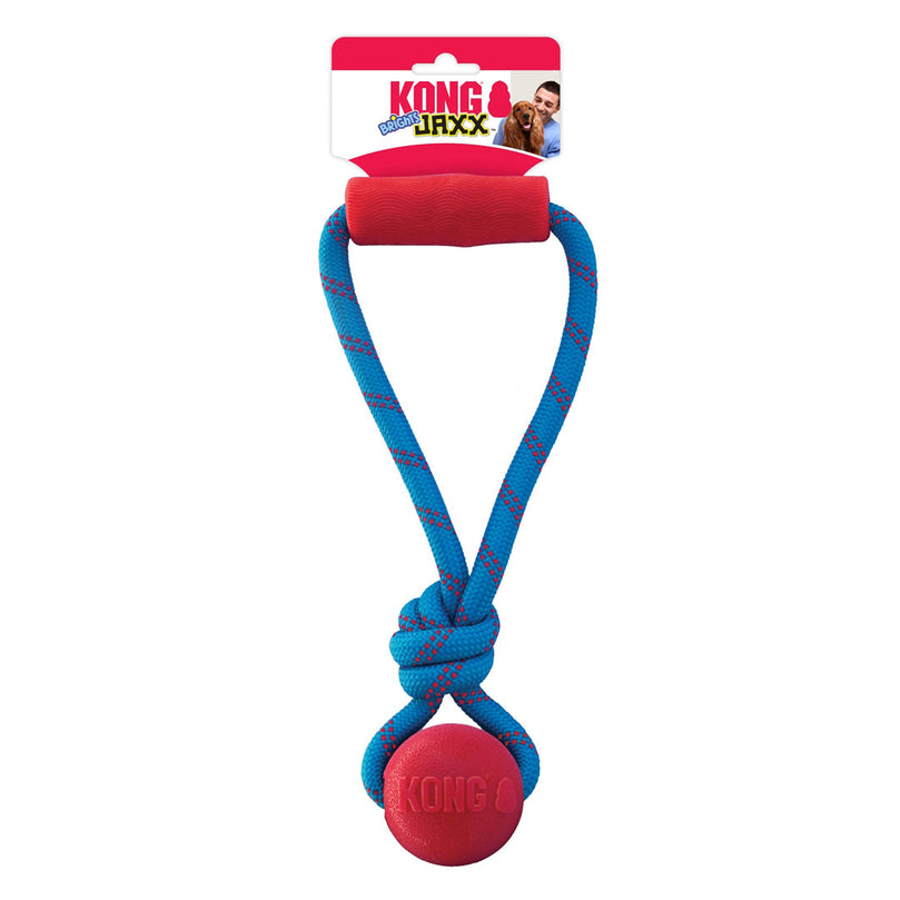 KONG Jaxx Brights Tug with Ball Dog Toy Assorted 1ea/MD for your Pet Dog with Pet Store X.