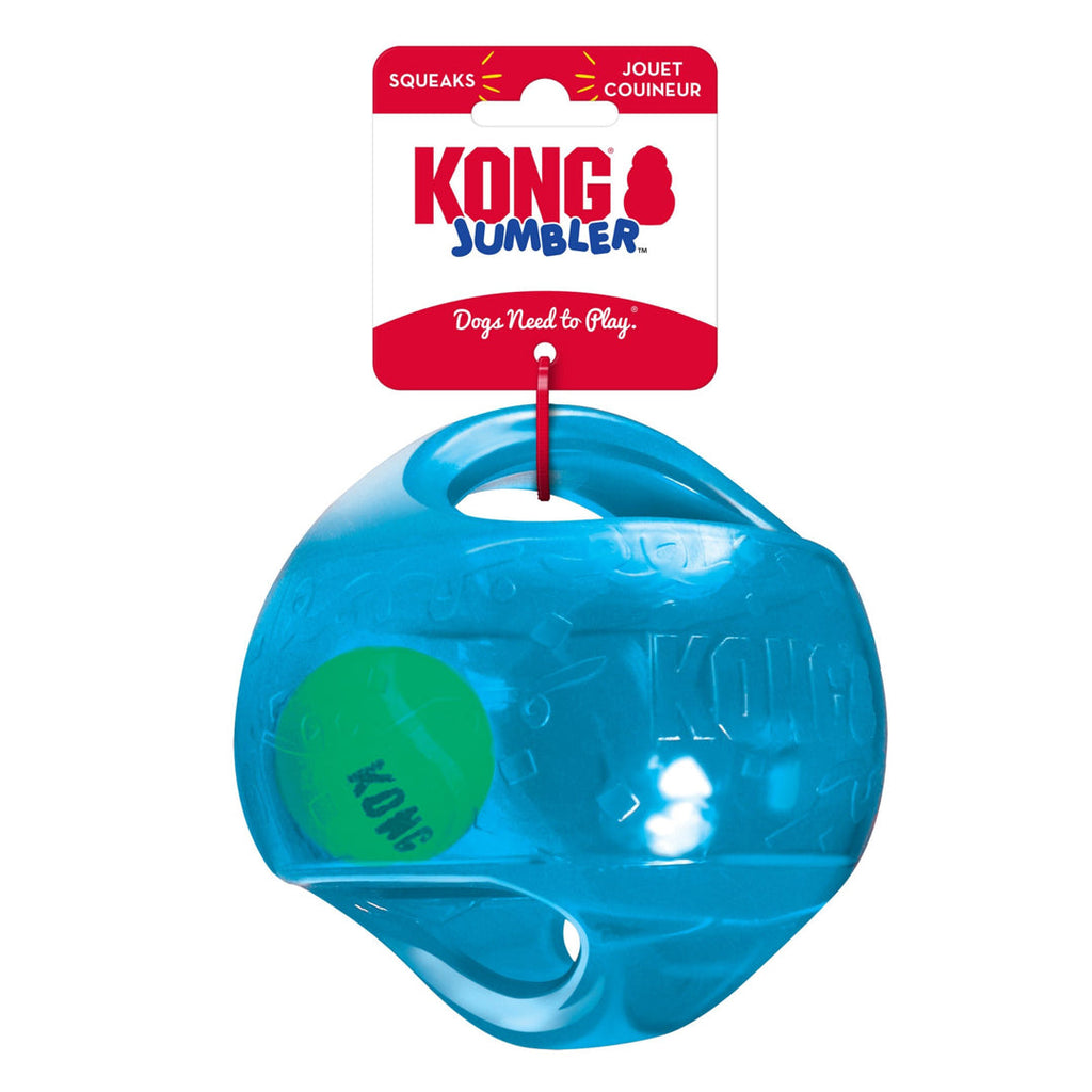 KONG Jumbler Dog Toy Ball Assorted 1ea/MD/LG - Pet Store X