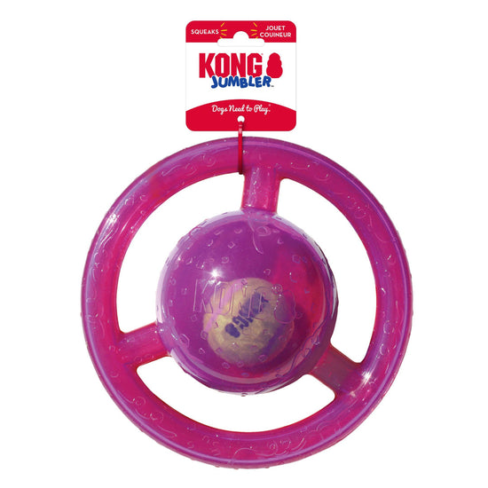 KONG Jumbler Dog Toy Disc Assorted 1ea/LG/XL - Pet Store X