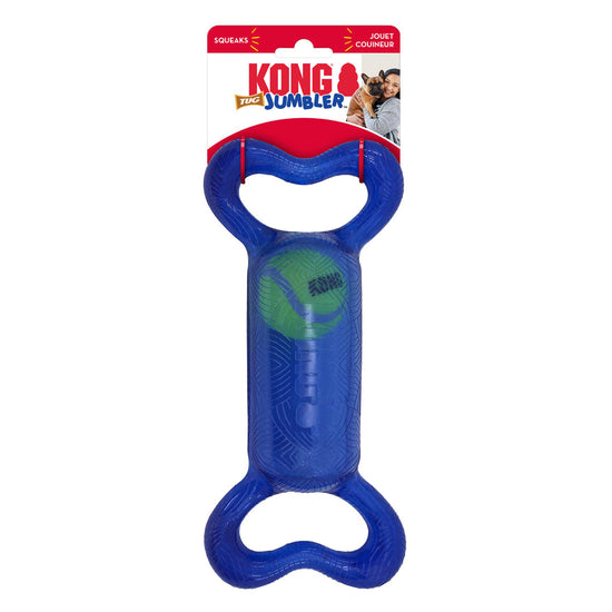 KONG Jumbler Tug Dog Toy Assorted 1ea/SM/MD for your Pet Dog with Pet Store X.