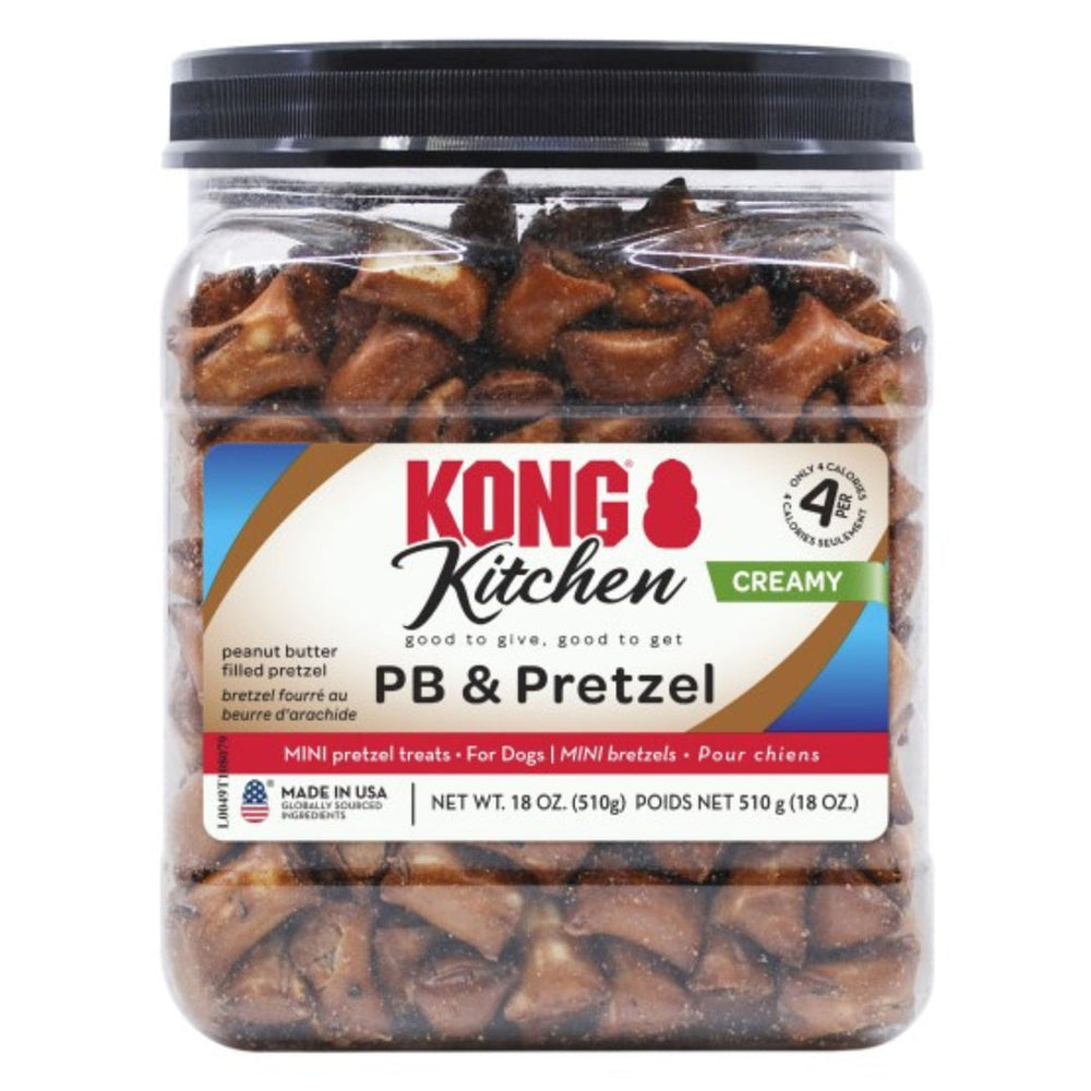 KONG Kitchen Creamy PB & Pretzel Dog Treats PB & Pretzel 1ea/18 oz - Pet Store X