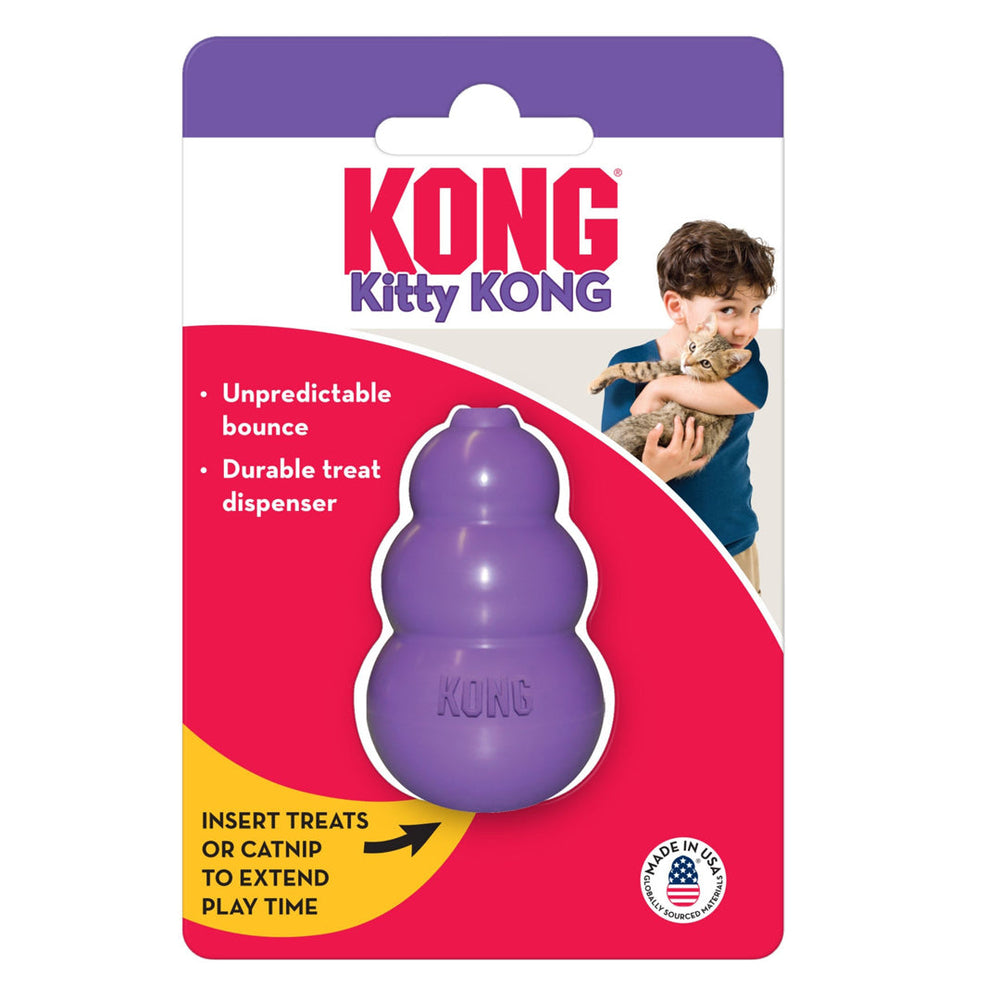 KONG Kitty Catnip Toy Purple 1ea/One Size - Pet Store X