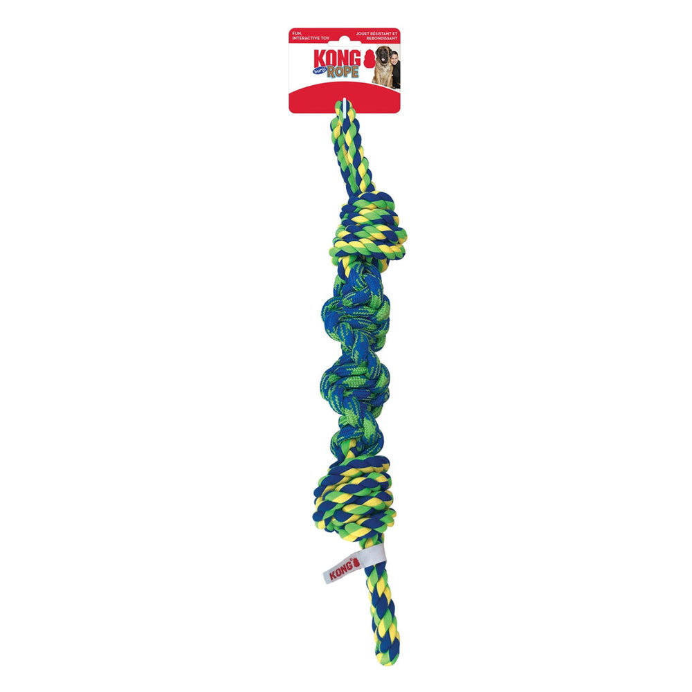 KONG Rope Bunji Dog Toy Assorted 1ea/LG - Pet Store X